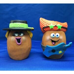 Vintage 1988 McDonalds Mcnugget buddies lot of 2
